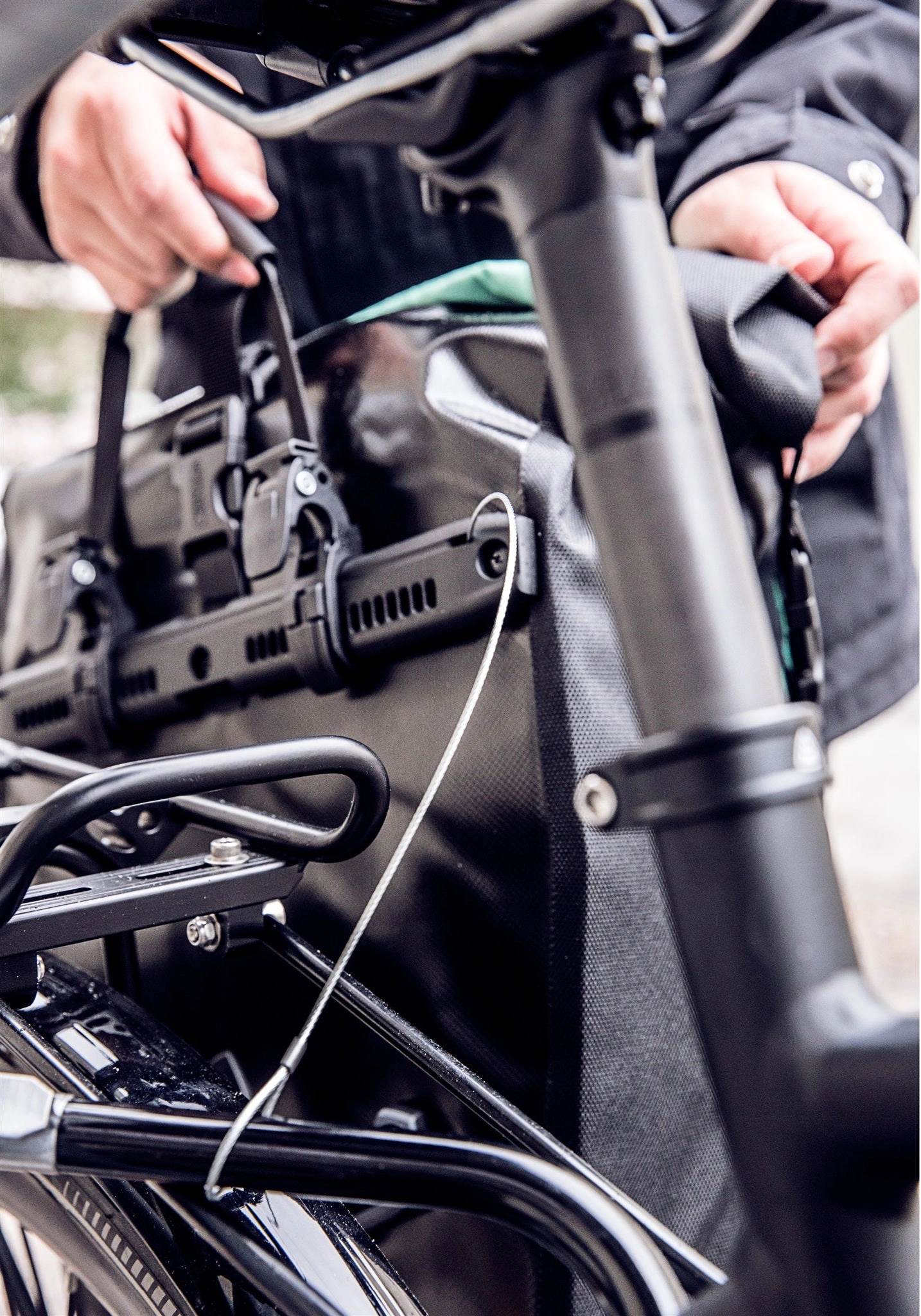 Lock It Down: Anti-Theft Device for Your Ortlieb Panniers - QL2/2.1/2.2 Secure Your Gear Today